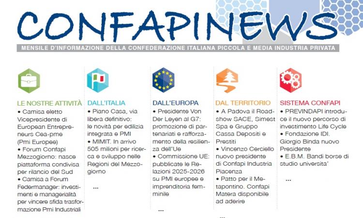 Online il nuovo numero di Confapinews